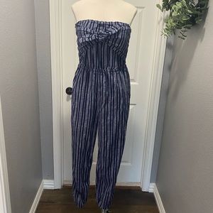 Strapless pantsuit